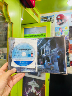 دیسک بازی کارکرده بازی Rise Of The Tomb Raider 20 Year Celebration + کاور اصلی